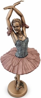 BALLERINA FIGUR. Danserinde figur som romantisk gave til hende