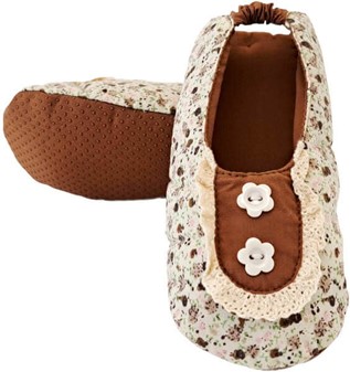 Blomster Ballerinaer til Små Fødder! Smukke Blomster Hjemmesko