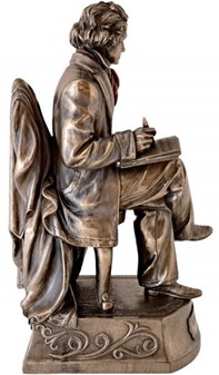 Ludwig van Beethoven Figur. Oplev genialiteten fanget i bronze
