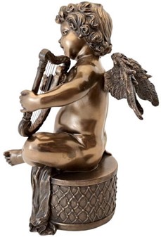 SMUK ENGEL. Smuk og billig bronze figur. Julegaveideer til hende