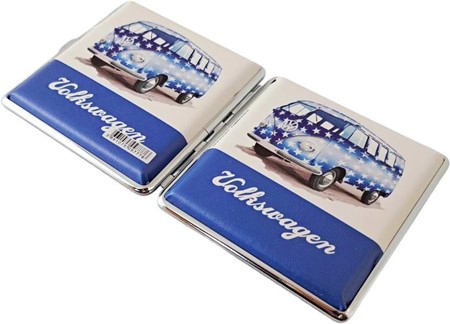 VW Cigaretetui til 20 stk. Ikonisk Bus og Beetle Design