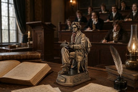 Ludwig van Beethoven Figur. Oplev genialiteten fanget i bronze