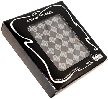 Elegant metal cigaretetui til 20 stk. Beskyttelse med stil