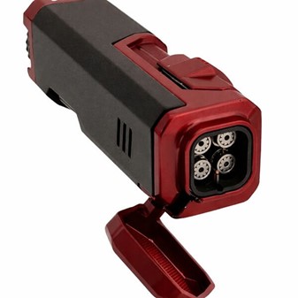 Opdag elegance og kraft. Køb vores solid stormlighter i i rød / sort
