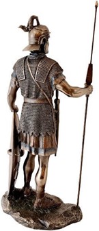 Romersk Legionær Figur i Bronze. Perfekt Gave til Ham og Kontor Pynt