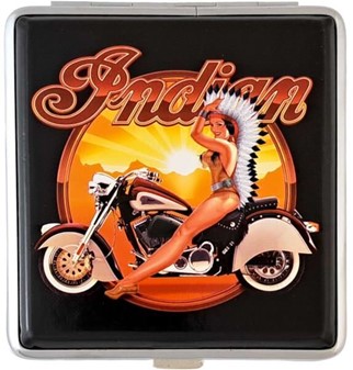 Cigaretetui til 20 Stk. Indian Pin-Up Style. Nul kompromiser