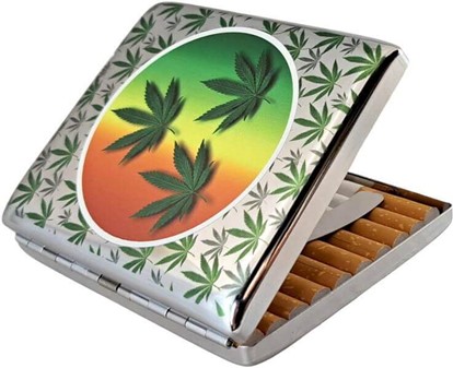 Unikt Rasta cigaretetui – stærkt, farverigt og perfekt som gave
