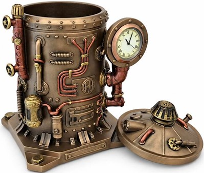 Steampunk Ur Smykkeskrin – Hemmeligt rum til dine værdigenstande