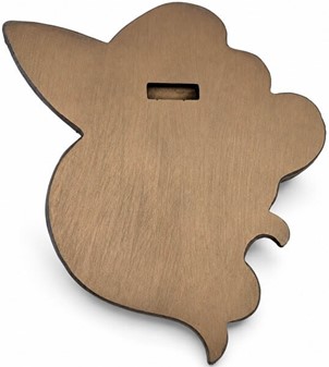 VÆGPYNT. Bronze venetiansk maske med roser. Perfekt bryllupsgave ideer