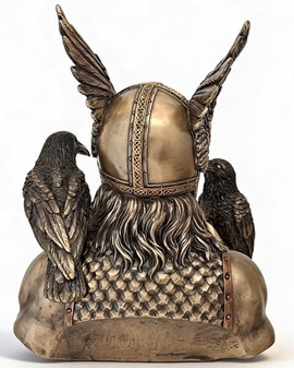 Odin Skulptur til Hjemmet. Odin Buste der styrer din stue!