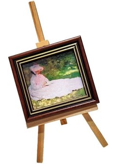 KOPI AF KUNST. Claude Monet "Forår", smuk og lille gave til forældre