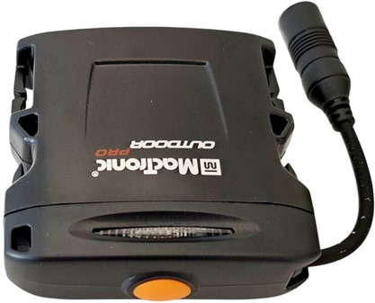 Professionel pandelampe. 375 lumen, avancerede styringssystem og fokus