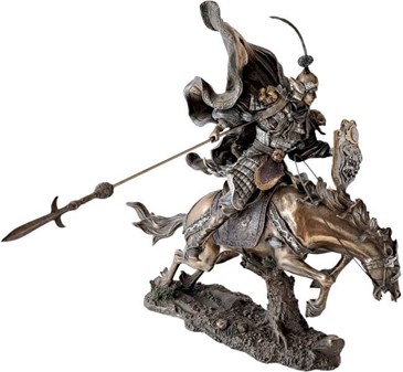 Luksuriøs Figur til Kontor. Zhao Yun kinesisk generel. Gave til chefen