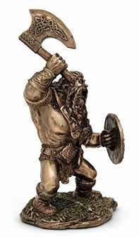 Frygtløs Vikingekriger. Humoristisk Dekorativ Figur til Hjem og Kontor
