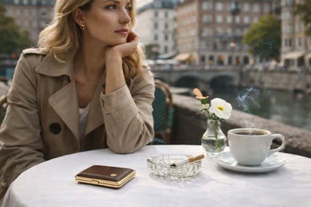 Cigaret etui i Ægte Læder. Stilfuldt, Holdbart og Perfekt som Gave