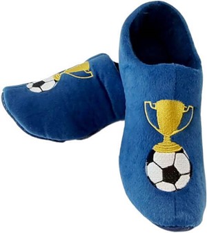 Hjemmesko med pokal. Til piger og kvinder, der elsker sport og hygge