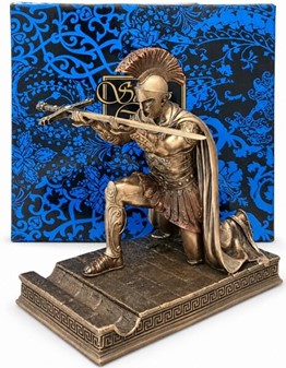SKULPTURER TIL HJEMMET. Romersk Centurion Figur - Kuglepensholder