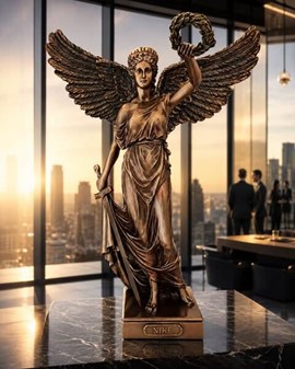 Nike Figur: Din Inspirationskilde. Symbol på Sejr og Tidløs Elegance