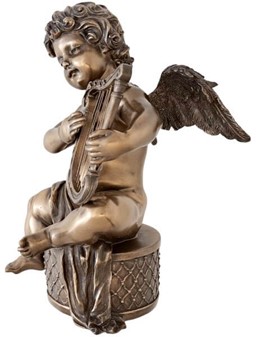 SMUK ENGEL. Smuk og billig bronze figur. Julegaveideer til hende