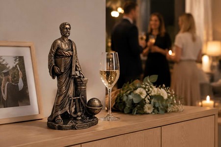 Pythagoras figur. Gave til medicinsk universitetsuddannet eller læge