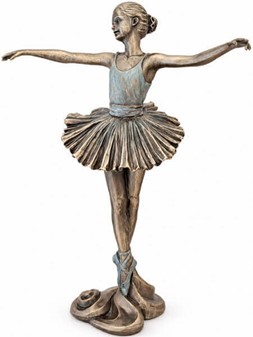 BALLETDANSER FIGUR. Enestående ballerina figur til en gave
