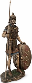 Romersk Legionær Figur i Bronze. Perfekt Gave til Ham og Kontor Pynt