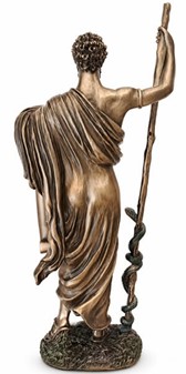 Hippokrates Bronzefigur. Eksklusiv Gave til Læger og Lægekandidater
