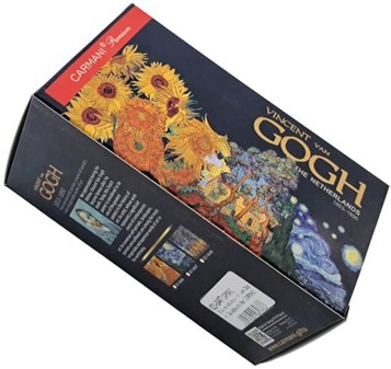 HÅRDT BRILLEETUI. Unik etui med Stjernenatten af Vincent van Gogh