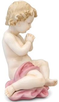 ENGEL FIGUR. Charmerende porcelæn figur. Et symbol på ro og skønhed