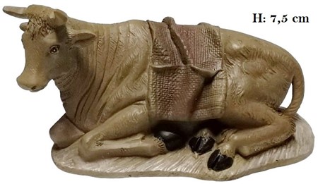 JULEGAVE. Hellige Familie, sæt med 9 stk porcelæn / gips figurer