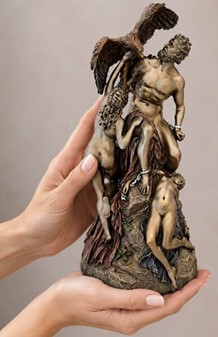 Prometheus Figur. Stjæl ilden (og opmærksomheden) med denne statue!