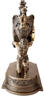 Tidløs Bronze Kaminur. Eksklusiv bryllupsgave og barok kunst i ét
