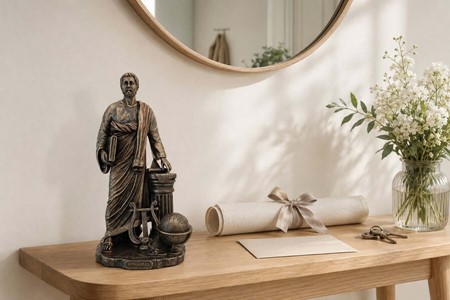 Pythagoras figur. Gave til medicinsk universitetsuddannet eller læge