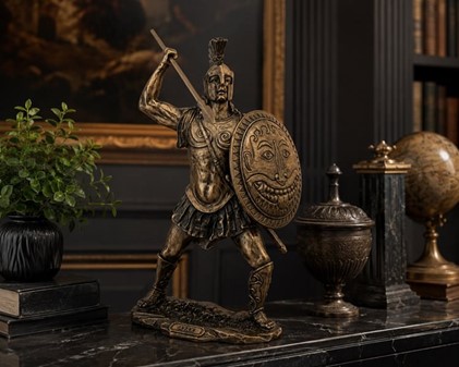 Ajax den Store Statue. Heroisk mytologisk figur og unik gave til mand