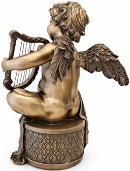 SMUK ENGEL. Smuk og billig bronze figur. Julegaveideer til hende