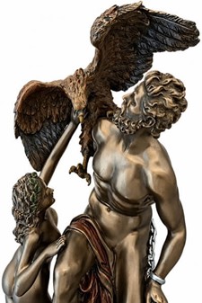 Prometheus Figur. Stjæl ilden (og opmærksomheden) med denne statue!