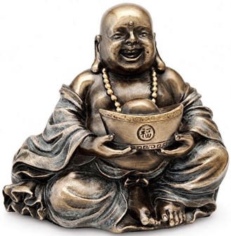Buddha Figur. Bring held og overskud ind i hjemmet med bronze Buddha
