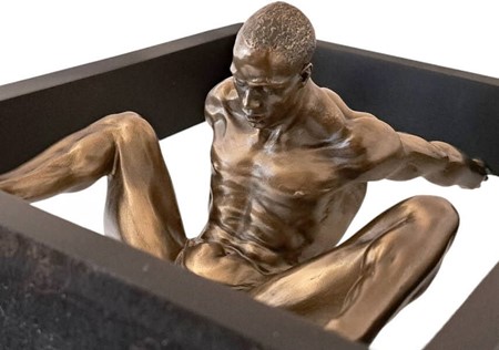 Sportsfigur i Bronze. Eksklusiv gymnastik figur og ultimativ gave