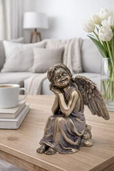 Drømmende Engle Figur. Den perfekte, personlige gave til mormor