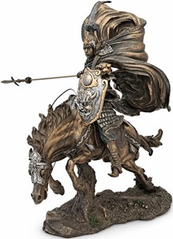Luksuriøs Figur til Kontor. Zhao Yun kinesisk generel. Gave til chefen
