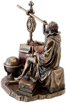 Galileo Galilei Figur. Forvandl dit hjem til et univers af opdagelser