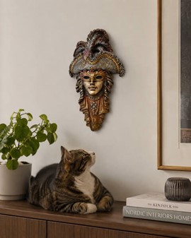 ROMANTISKE GAVER. Venetiansk maske. Dejlig dekoration til væggen