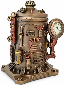 Steampunk Ur Smykkeskrin – Hemmeligt rum til dine værdigenstande