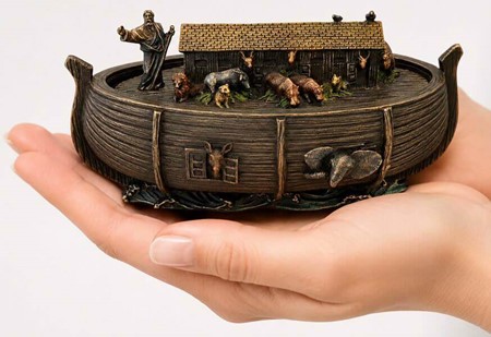 Noahs Ark Figur: Magisk Smykkeopbevaring og Julegaveidé med mening