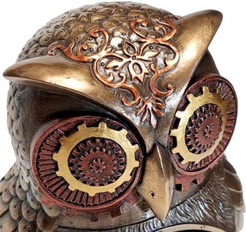 UGLE UR. Smuk bronze figur til stor gave idé til Steampunk entusiaster
