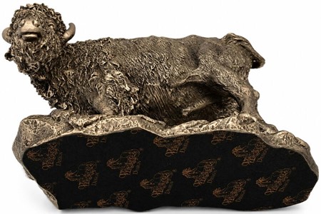 Unik Europæisk Bison Bronzefigur: Den perfekte gave til chefen