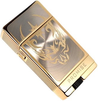 JULEGAVER TIL KÆRESTEN. Eksklusiv og elegant lighter i guld farve