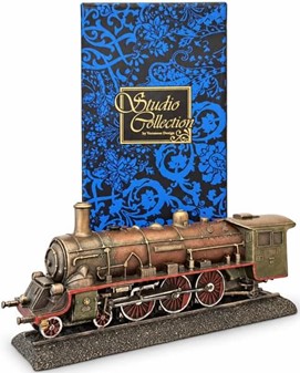 Steampunk Damplokomotiv Figur – En nostalgisk rejse i miniature!
