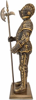 RIDDER. Middelalder soldat realistisk figur. Pynt til boligen