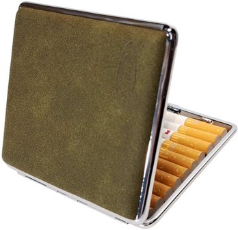 CIGARETETUIER TIL SALG. Billige metal cigaretetui til 20 cigaretter